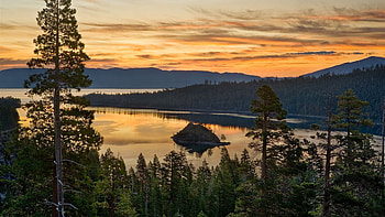 Lake Tahoe, Beautiful , Nature's beauty, Serenity HD wallpaper