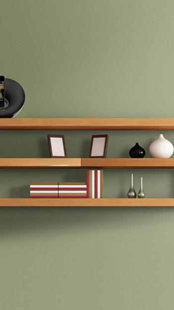 Shelf, Wooden, Shelf Rack, Wall HD phone wallpaper