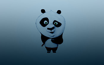 Cartoon, Animals, Panda Kung-Fu, Background, Pandas HD wallpaper