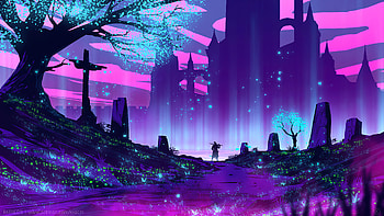 Necropolis , artist, artwork, digital-art, artstation, sword HD wallpaper