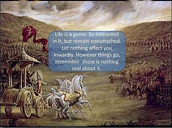 Bhagavad Gita HD wallpaper