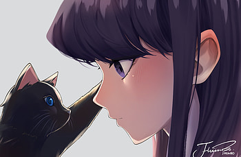 Komi Shouko, Komi Shouko, Anime, Komi Can't Communicate HD wallpaper
