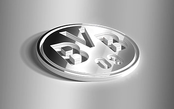 3D logo, Borussia Dortmund HD wallpaper