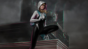 Gwen Stacy Iconic Look, gwen-stacy, superheroes, artwork, digital-art, art HD wallpaper