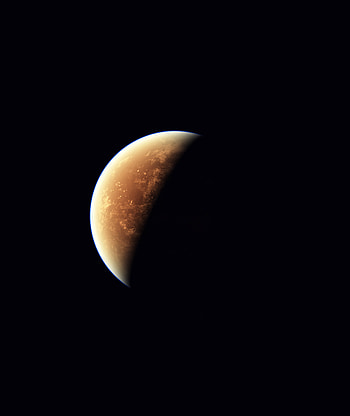 Mars, planet, half, dark HD phone wallpaper