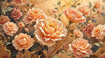 Elegant Blossoms: Ultra of Blooming Roses, flower, rose, floral pattern, botanical HD wallpaper