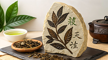 Serene Oolong Tea: Ultra, oolong tea, tea, Artwork, stone, leaf HD wallpaper