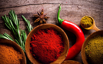 Spices , Vibrant colors, Culinary inspiration, Artistic aesthetics HD wallpaper