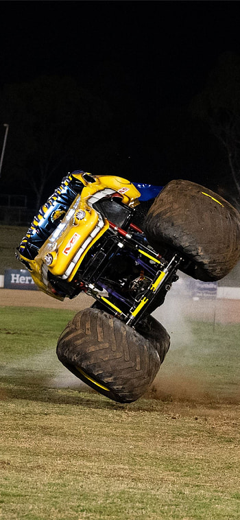 Monster Truck, Long trucks, , Stunning visuals HD phone wallpaper
