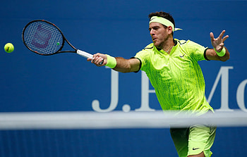 US Open 2016, Juan Martin del Potro HD wallpaper
