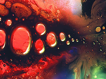 The Eruption, blending colours, blubbled HD wallpaper