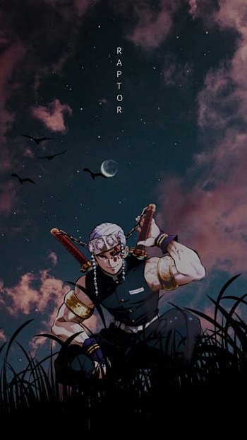Tengen uzui, tengenuzui, tanjiro, demonslayer, tengendrawing, nezuko, tengenfanart HD phone wallpaper