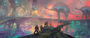 In Search Of The Lost, artist, artwork, digital-art, artstation HD wallpaper