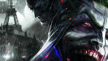 Batman Joker Paris, batman, joker, superheroes, artwork, digital-art HD wallpaper