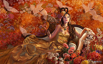Fantasy and 3D Girl, fantasy, 3d HD wallpaper