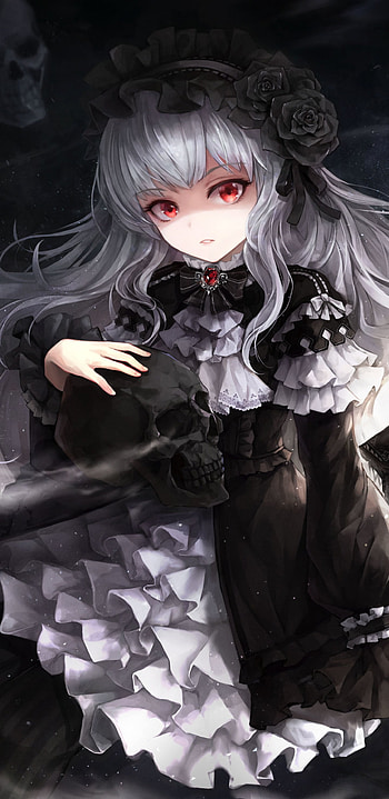 Gothic Anime, Original anime, Dark atmosphere, Gothic aesthetic HD phone wallpaper