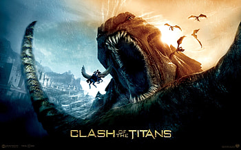 Clash of the Titans, Movies, movie poster chaos HD wallpaper