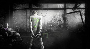 Riddler And Joker, riddler, joker, superheroes, artist, artwork, digital-art, deviantart HD wallpaper