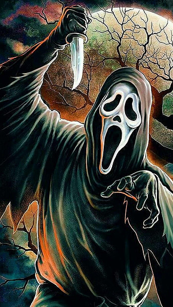 Ghost, Bad Ghost, Horror, Skull HD phone wallpaper