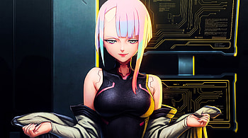 Cyberpunk Edgerunners - Lucy Cyberpunk Anime Waifu Girl, Lucy (Cyberpunk: Edgerunners), Anime Girl HD wallpaper