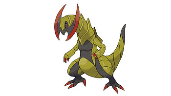 Friendly Haxorus, Territorial nature, Animal drawing, Mythical creature HD wallpaper