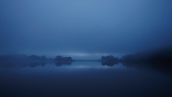 Dark Hour Landscape HD wallpaper