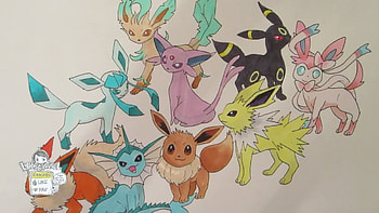 133 Eevee and all its evolutions (REMAKE) - YouTube HD wallpaper