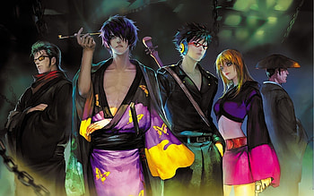 Gintama series, Heads, Anime characters HD wallpaper