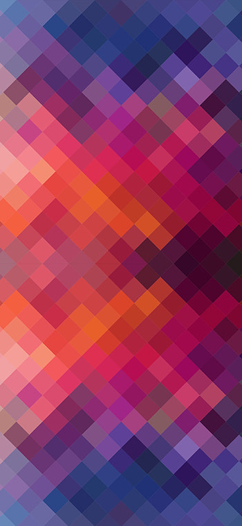 Geometric rectangle, Rainbow pattern, Art HD phone wallpaper