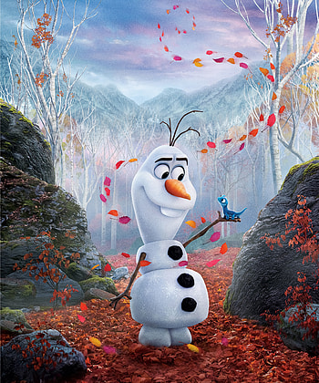 Snowman, Olaf from frozen 2, movie HD phone wallpaper