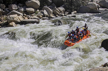Kem River, Rafting HD wallpaper