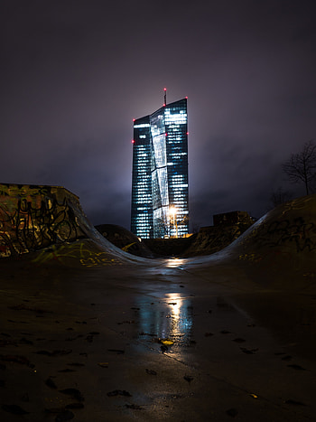 Night, Architecture, Building, Dark, Tower HD phone wallpaper