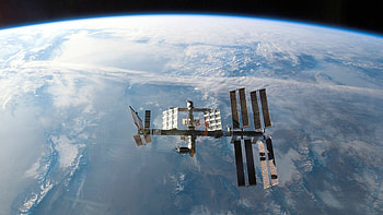 International Space Station, Planetary view, Space , Astronomical wonder HD wallpaper