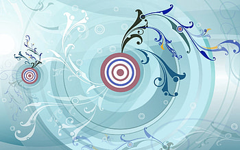Abstract, Light, Pattern, Light Coloured, Rotation, Circle, Target HD wallpaper