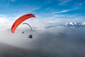 Vantage 3, Paramotoring HD wallpaper