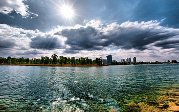 Donau, river, nature HD wallpaper
