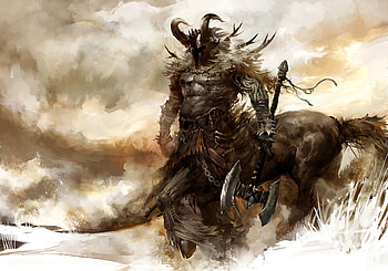Sagittarius, guild wars 2, art, adventure, action, kekai kotaki, fantasy, video game, cg, game, guild wars, warrior HD wallpaper