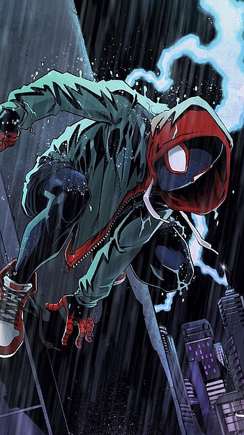 Miles Morales, Miles, Spidy HD phone wallpaper
