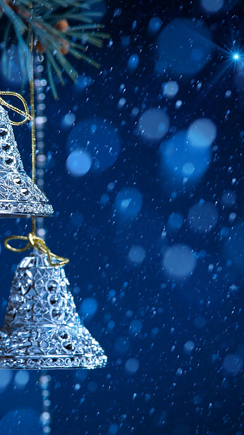 Happy New Year, Blue Pattern HD phone wallpaper