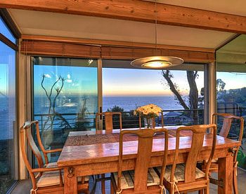 My Kind Of Place, chairs, table, house, view, ocean HD wallpaper