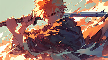 Ichigo Kurosaki from Bleach, Anime, Bleach, Ichigo Kurosaki HD wallpaper