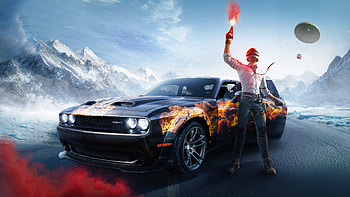 Pubg Dodge Power In The Muscle Mania, pubg, dodge, dodge-challenger, ps5-games, playerunknowns-battlegrounds, 2025-games, games, video-games HD wallpaper