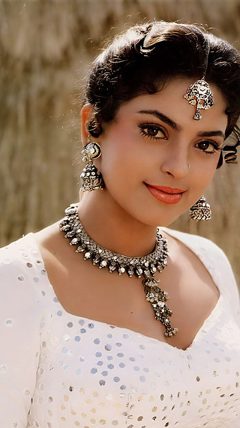 Juhi Chawla, bollywood actress, vintage HD phone wallpaper