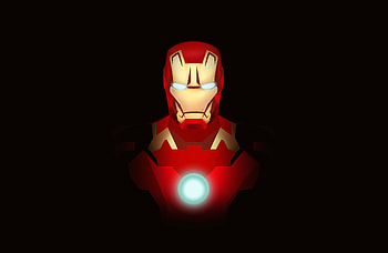 Iron man, fan art, minimal, 2019 HD wallpaper