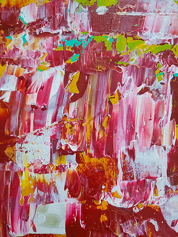 Abstract, Paint, Canvas, Modern Art, Contemporary Art, Smears, Strokes HD phone wallpaper