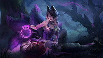 Ahri - League Of Legends, Ahri (League Of Legends), video game, League Of Legends HD wallpaper