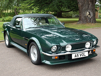 Auto, Aston Martin, Cars, Front View, V8, Vantage, 1984 HD wallpaper