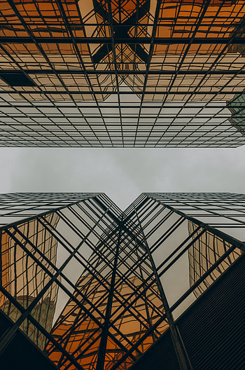 Architecture, Building, Reflection, Miscellanea, Miscellaneous, Glass HD phone wallpaper