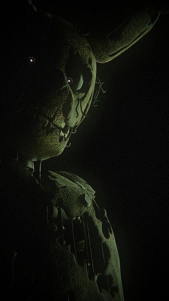 Springtrap, miedo, fnaf, arte HD phone wallpaper