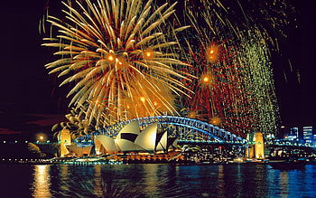 Landscape, Cities, Night, Sydney HD wallpaper